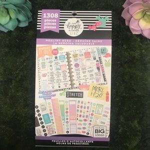 THE HAPPY PLANNER HEALTHY HERO 1308 pieces